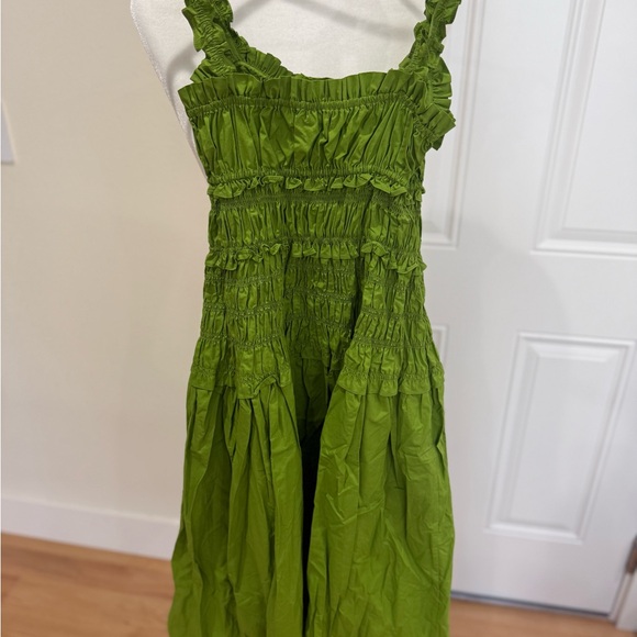 Doen Marianne smocked midi dress - Picture 3 of 5